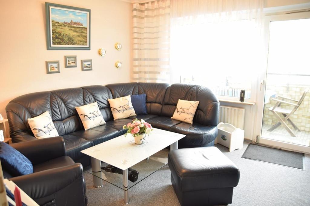 2-Zimmer-Appartement im 1. Obergeschoss mit Hallenschwimmbad und Sauna. Westerland Exterior foto